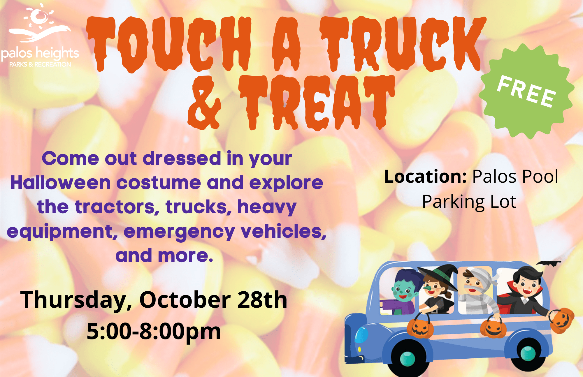 Touch a Truck and Treat