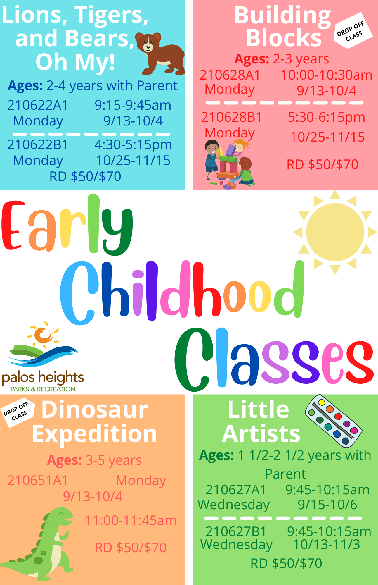 Early Childhood Classes Fall