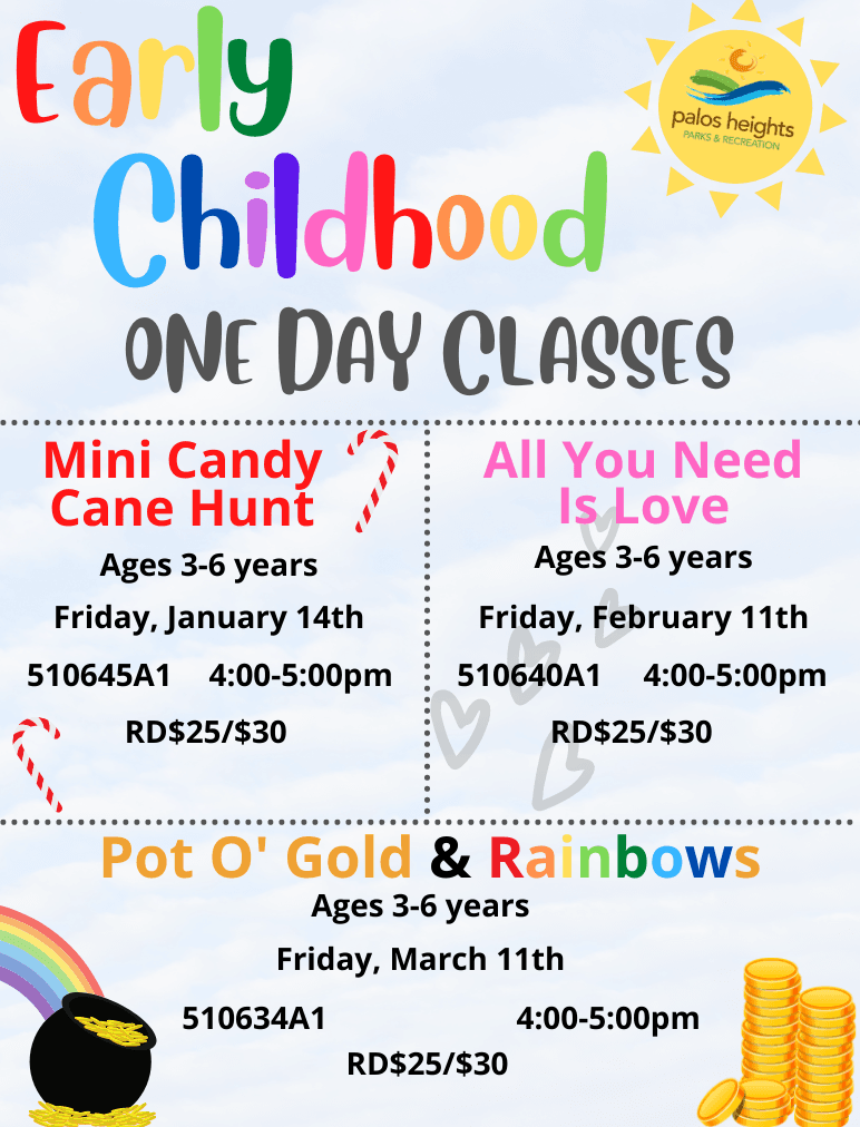 Early Childhood One Day Classes