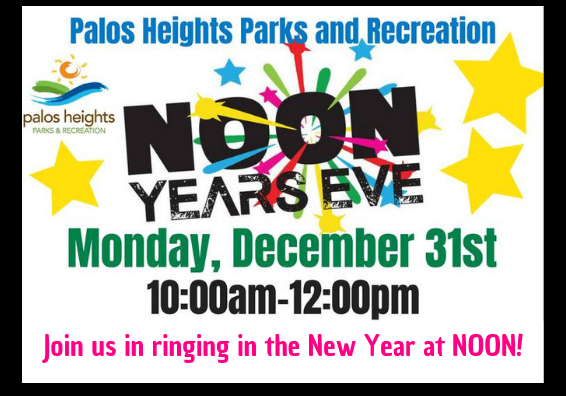 Join us in ringing in the New Year at NOON!